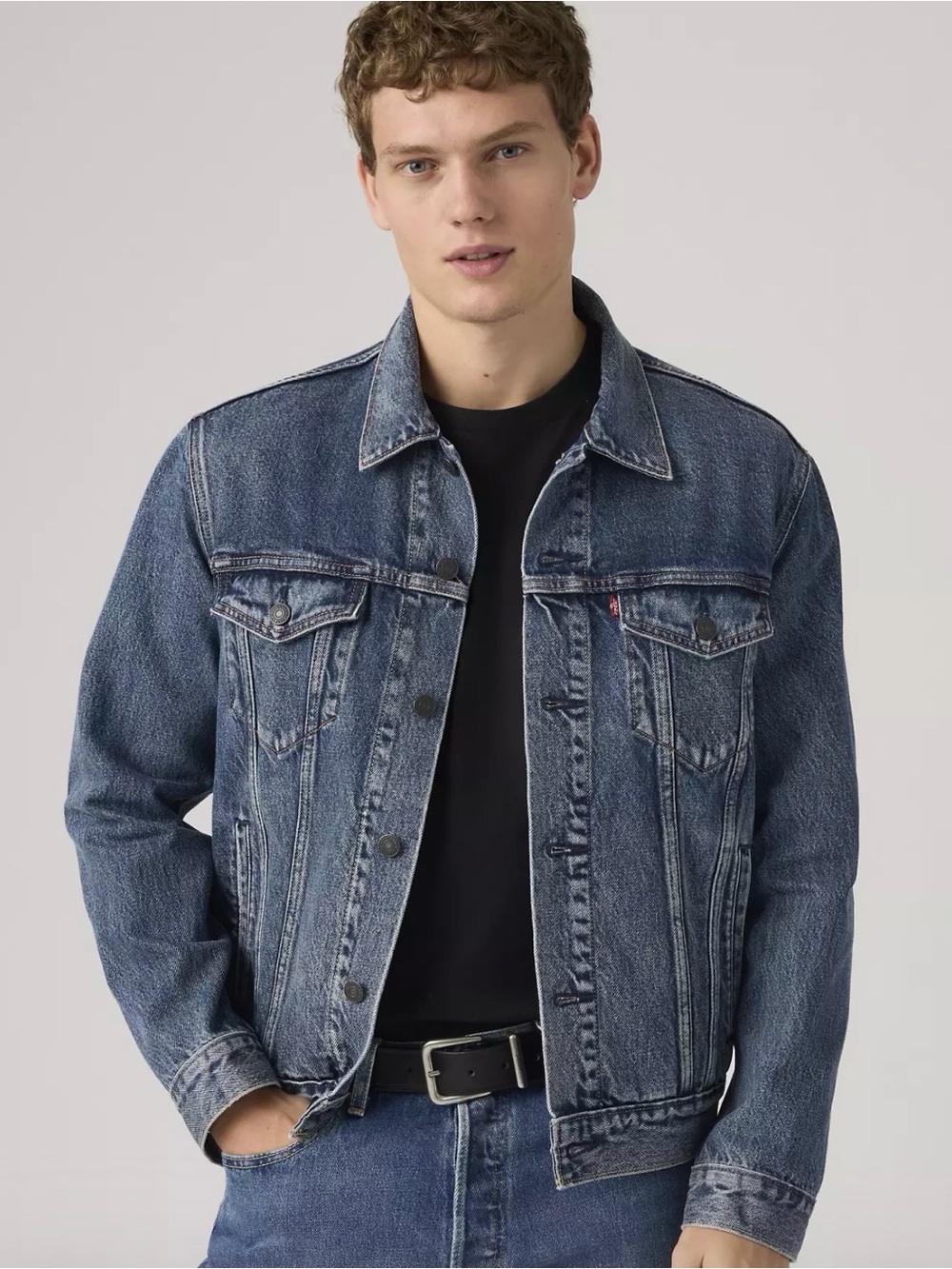 Levi’s Classic Blue Denim Trucker Jacket